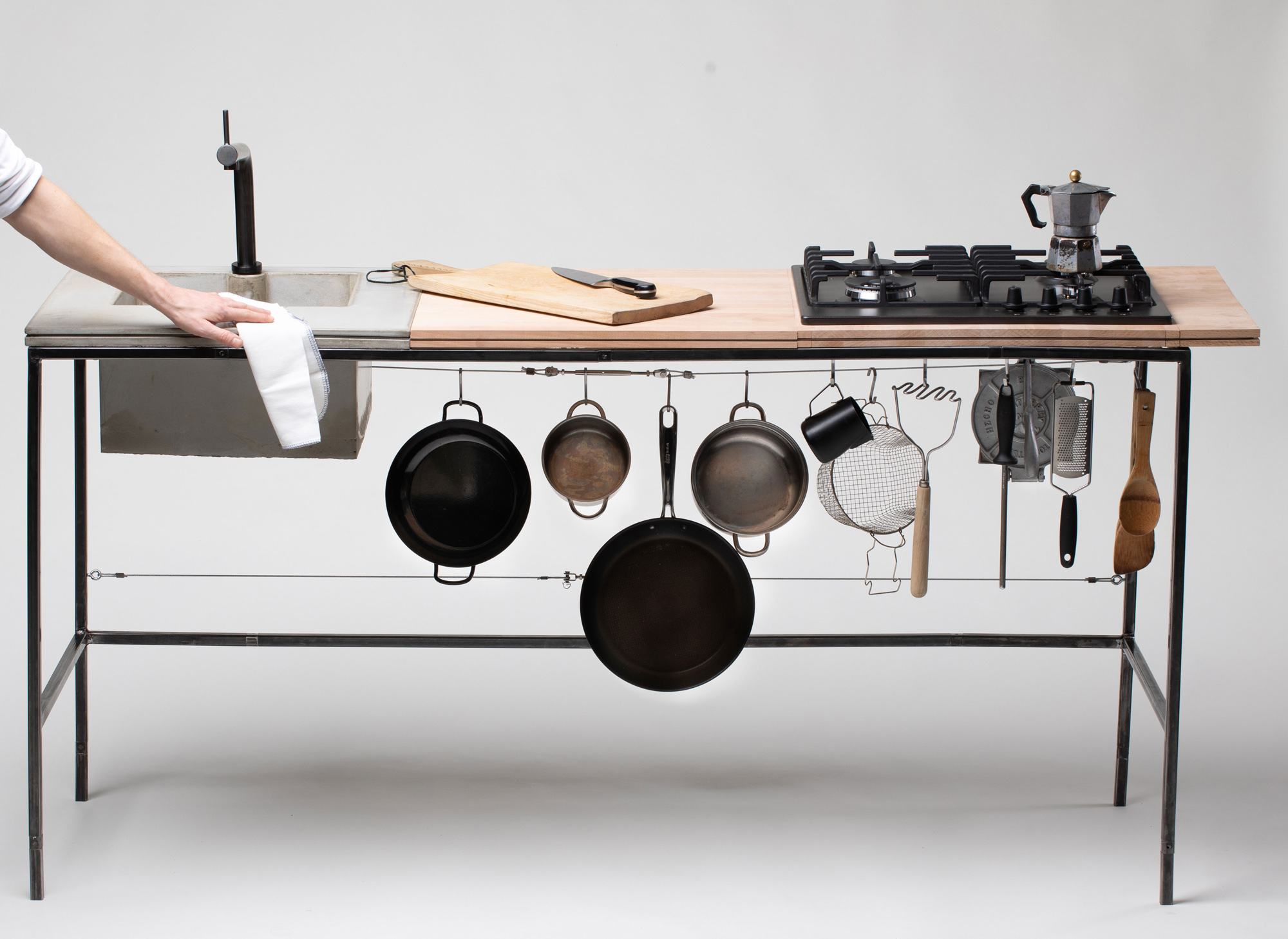 Modular Kitchen Design Contrete
