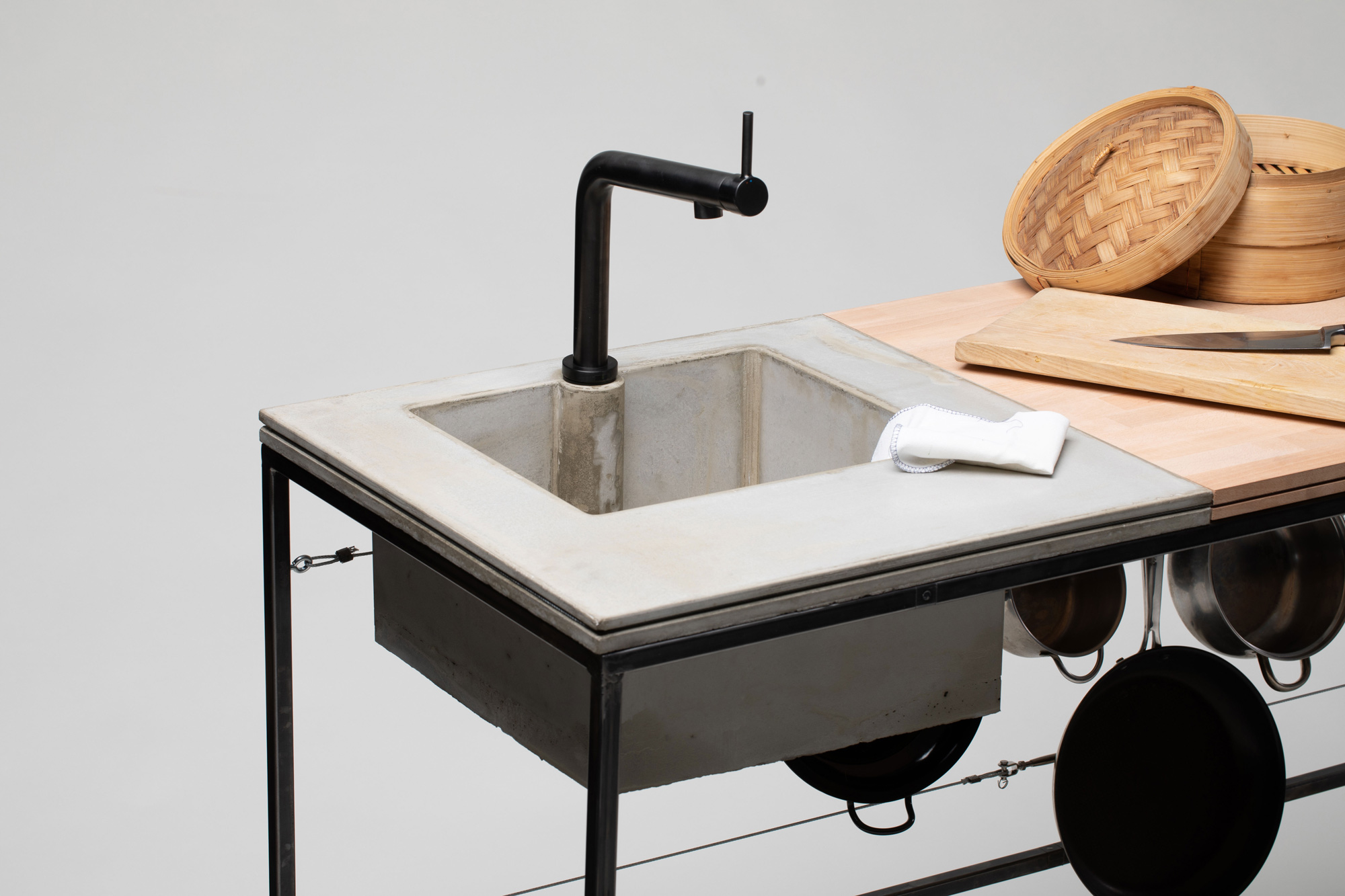 Kitchen Sink Concrete Modular